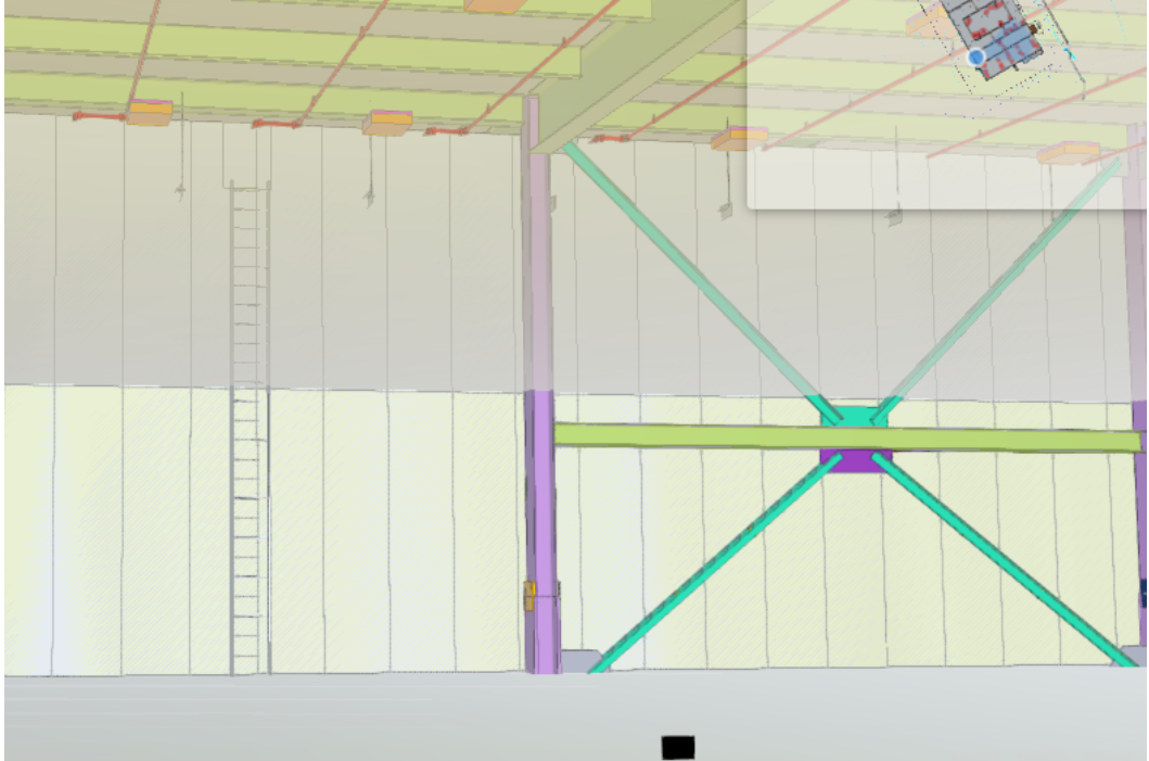 Ladder Present to left of Structural Steel