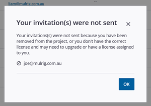 Trimble connect error