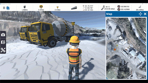 Gaining a New Perspective: The Virtual World's Immersive Construction Site