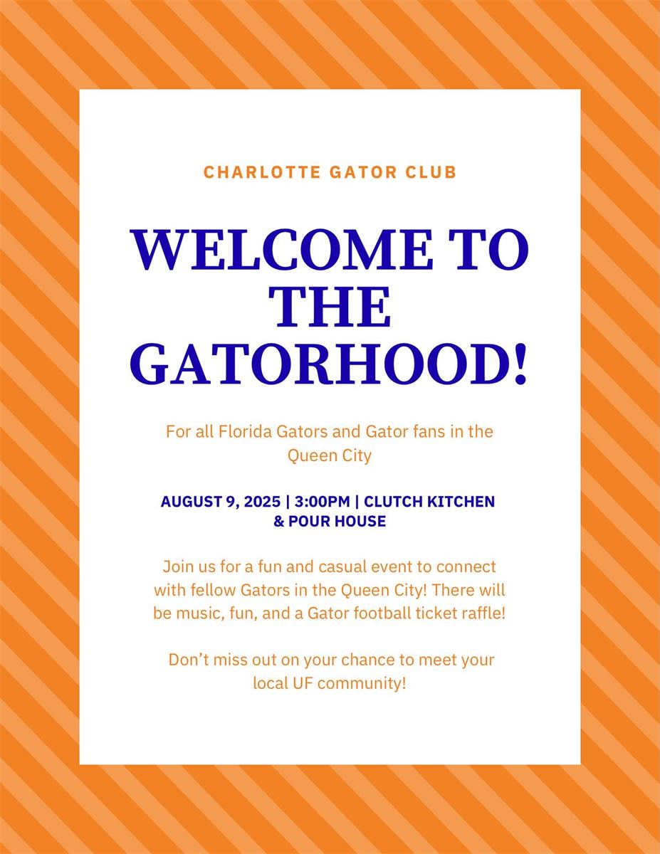 Gatorhood this weekend!