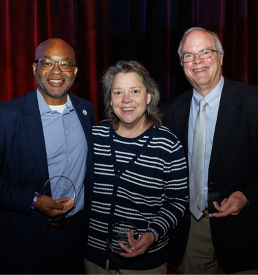 2025 Distinguished Risk Manager recipients Fitzroy Smith, Julie Groves, David Parker