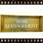 Risk management placard; copyright Damian Gadal