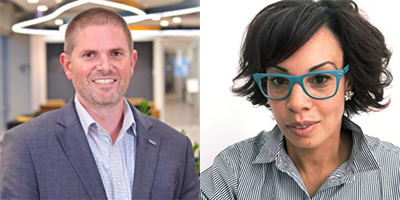 Headshots of Phillip Arrington and Liebe Meier