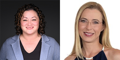Headshots of Janita Matta and Donna Settle