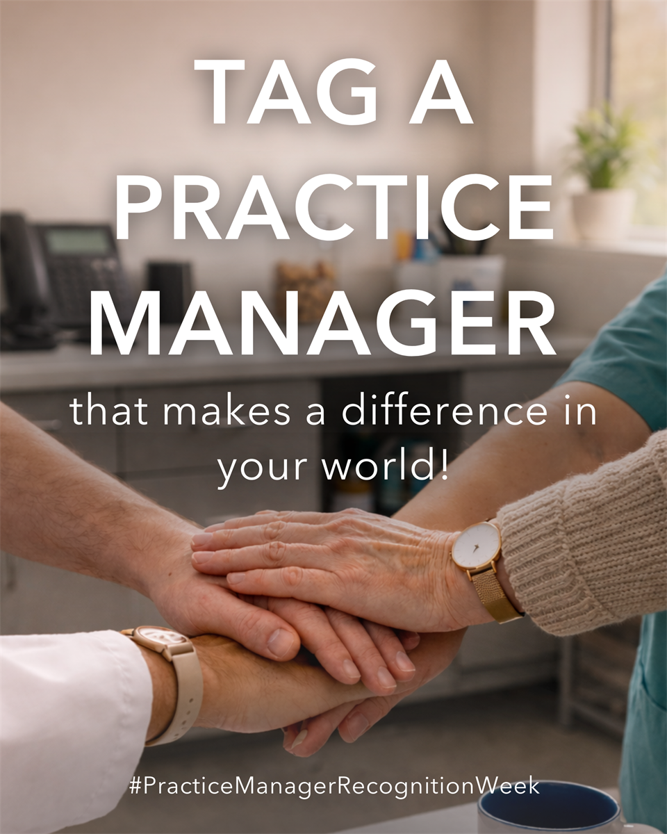 Practice Manager Recognition Week