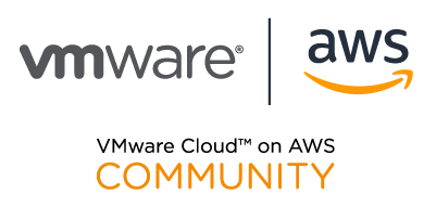 VMC on AWS Community Logo VMC on AWS Community Logo
