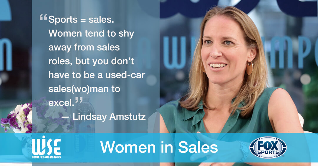 Women in Sales slide number 12: an image and quote from Jo Ann Ross "Sports = sales. Women tend to shy away from sales roles, but you don't have to be a used-car sales(wo)man to excel."