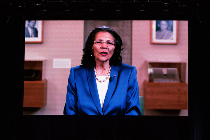 Anita DeFrantz at the WISE WWOY 2019 Award Luncheon
