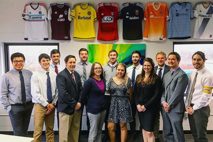MLS Training Session Group Picture