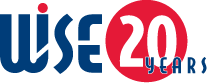 WISE 20 years logo for 20th luncheon