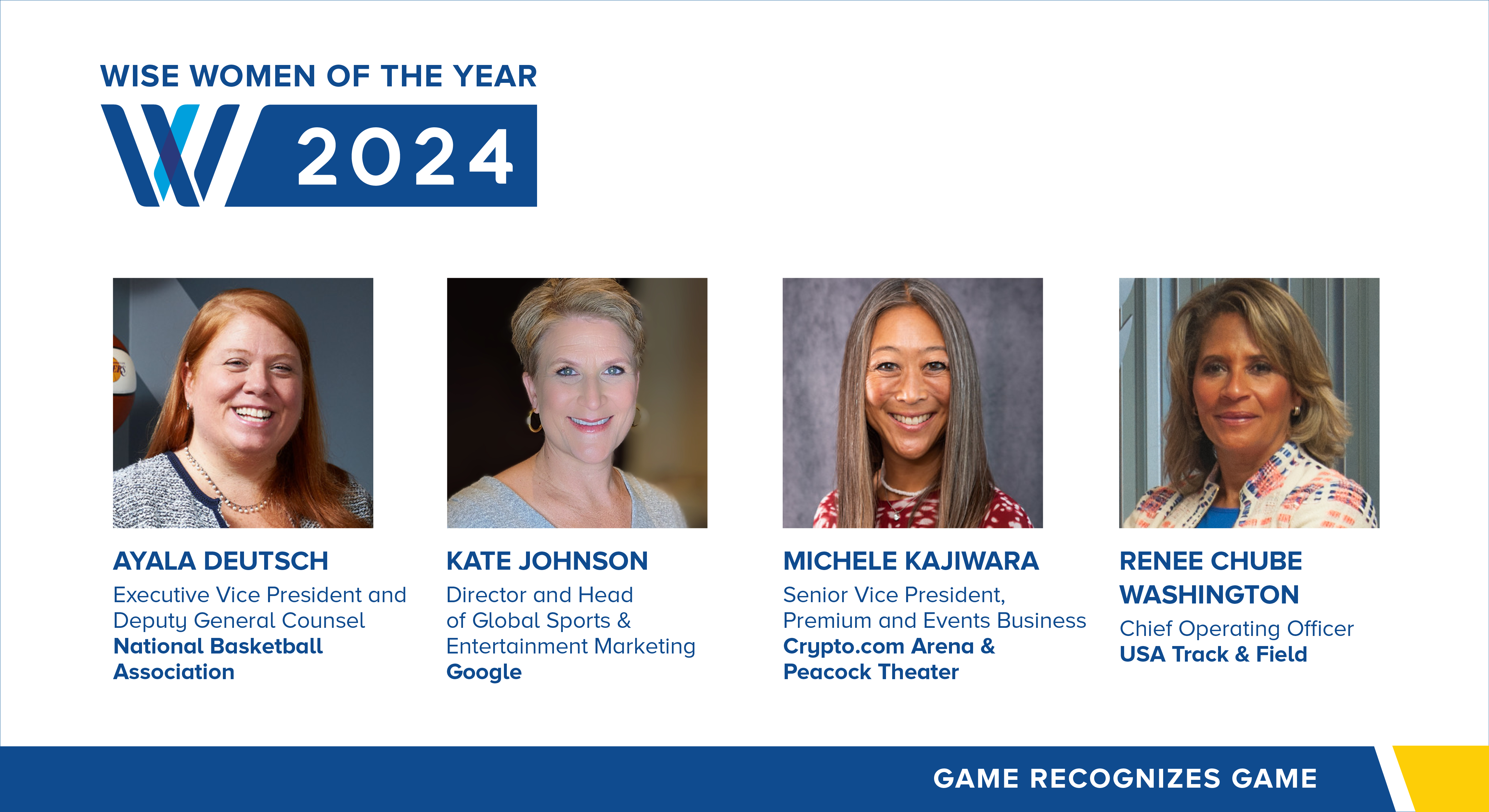 2024 WISE Women of Year Honorees