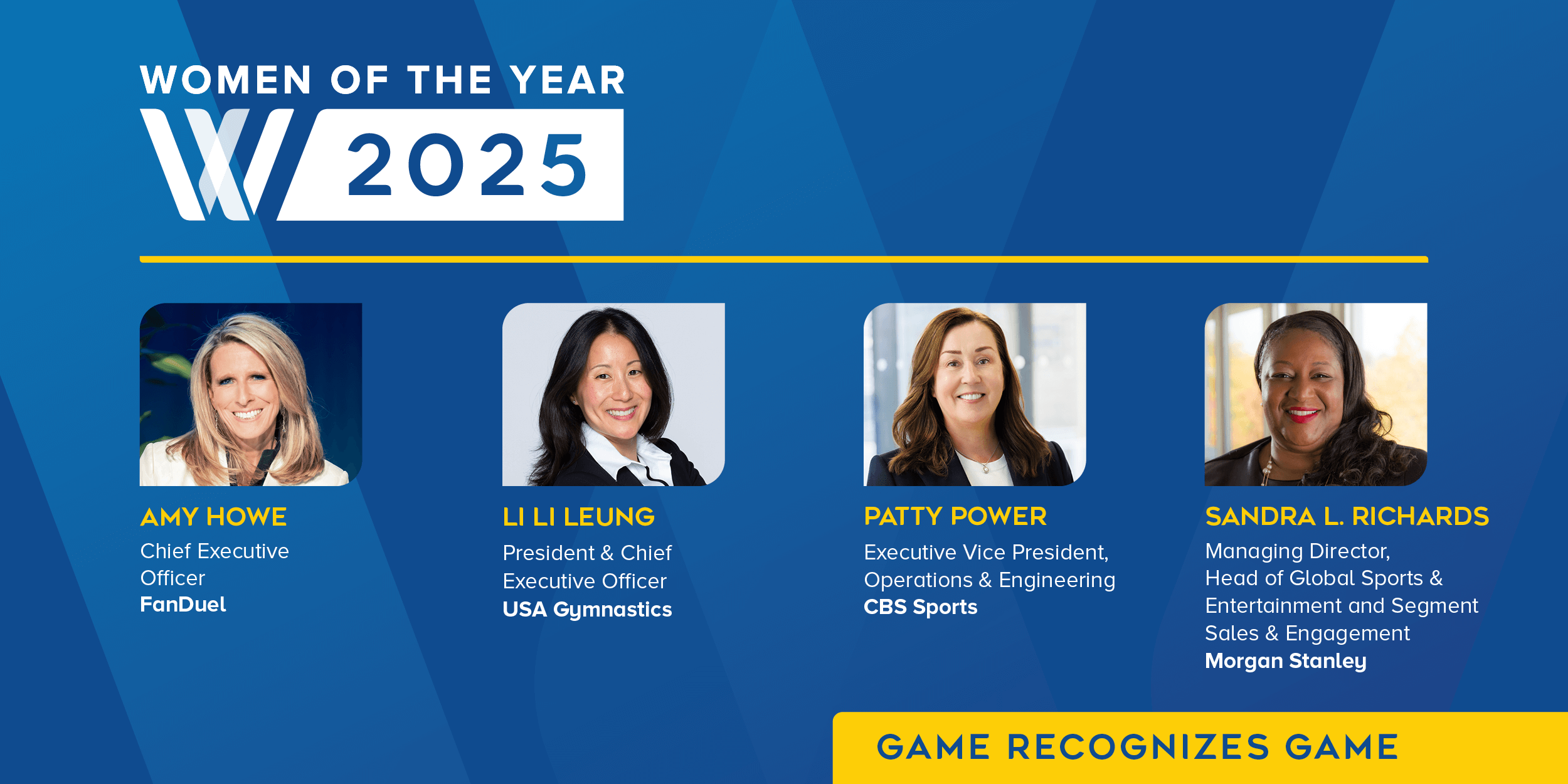 2025 WISE Women of Year Honorees