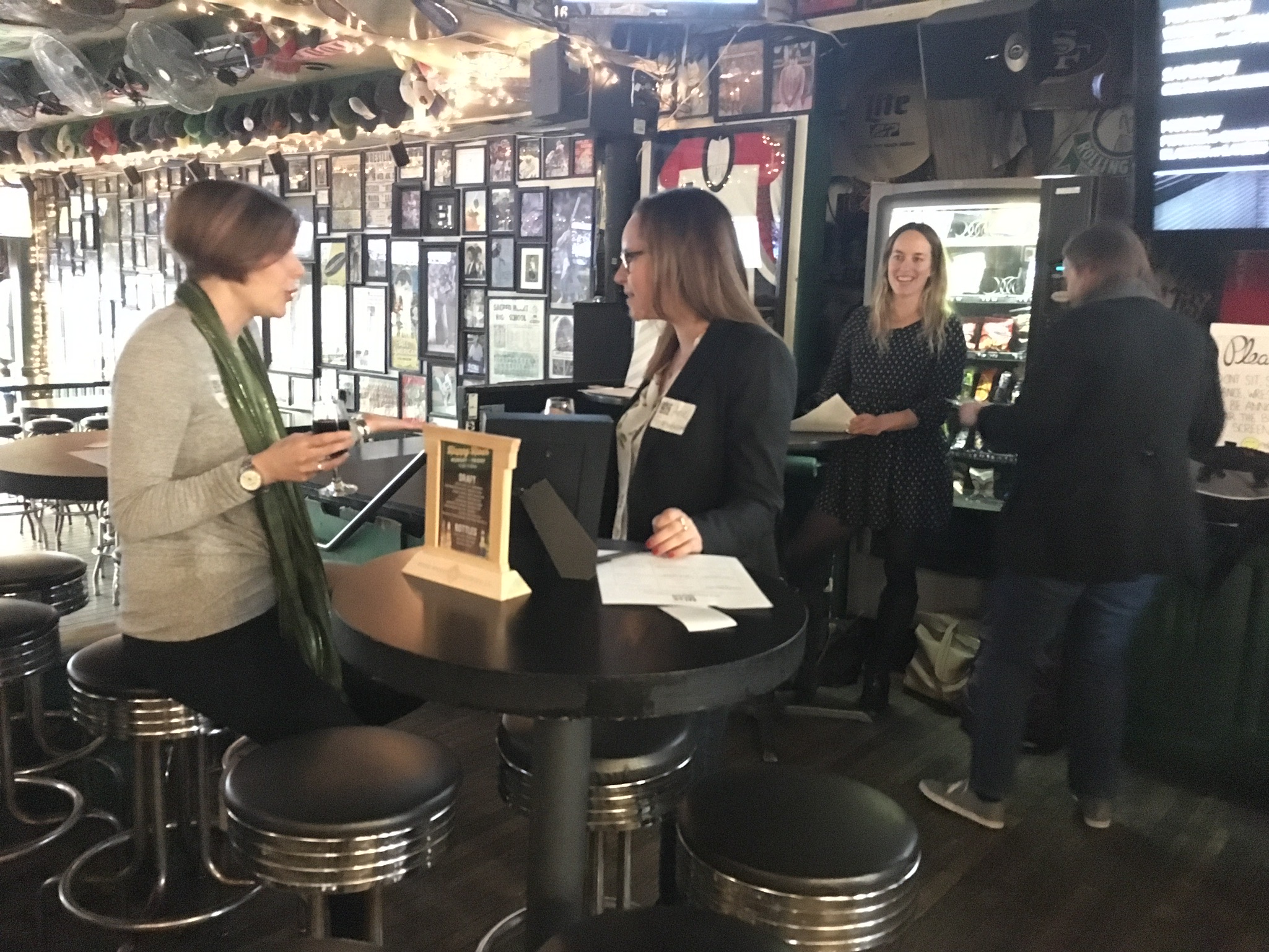 WISE SF Bay Area Members at WISE Networking Scavenger Hunt event