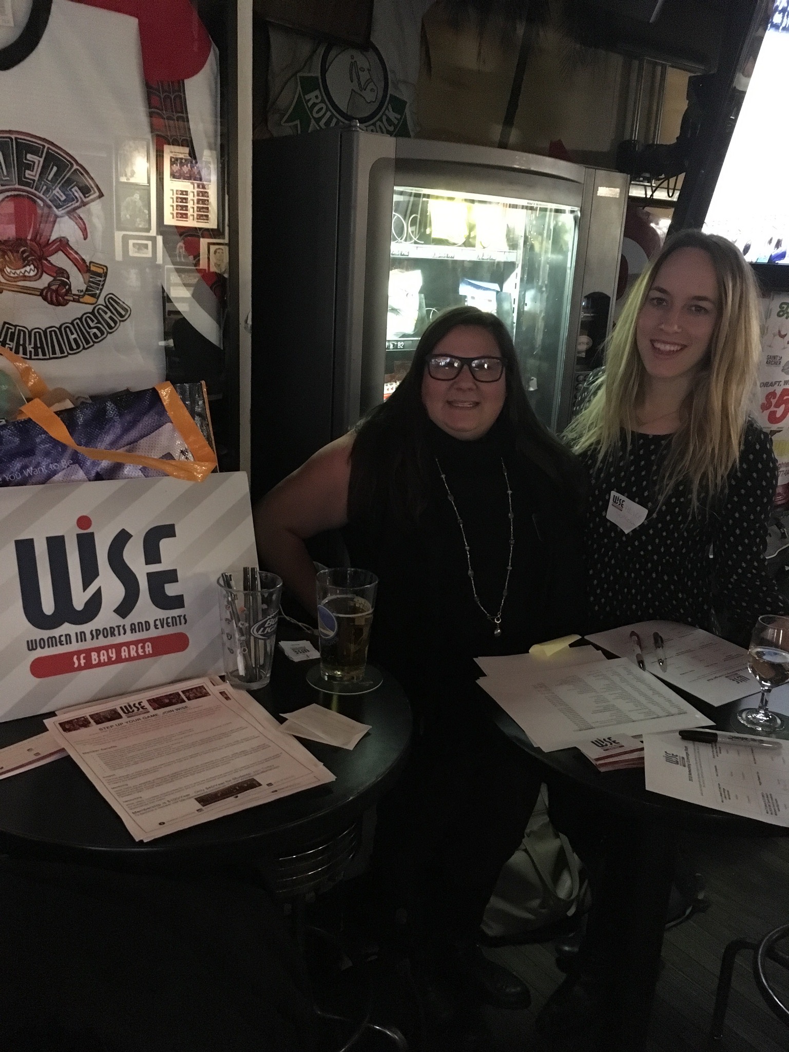 WISE SF Bay Area Members at WISE Networking Scavenger Hunt event