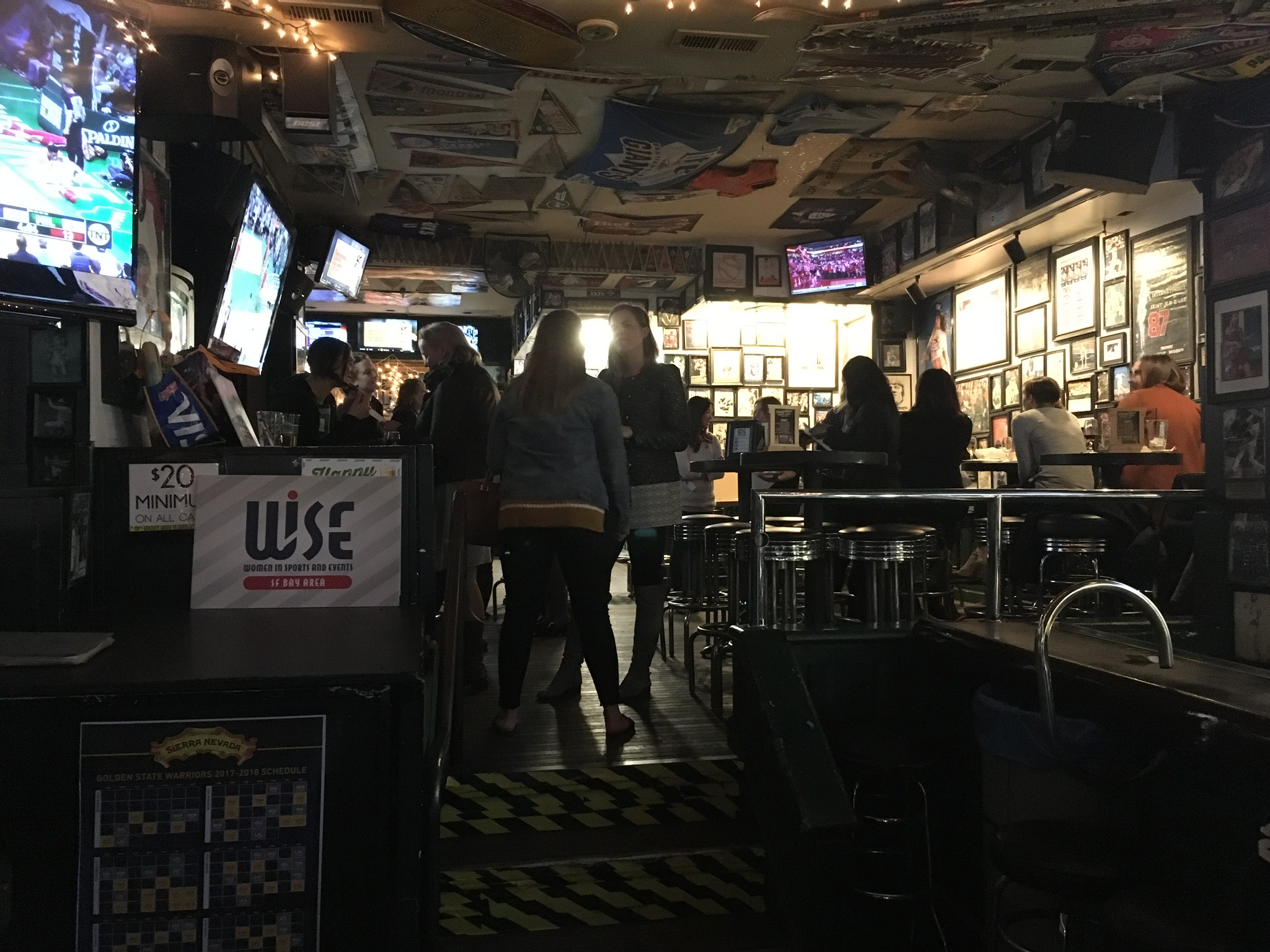 WISE SF Bay Area Members at WISE Networking Scavenger Hunt event