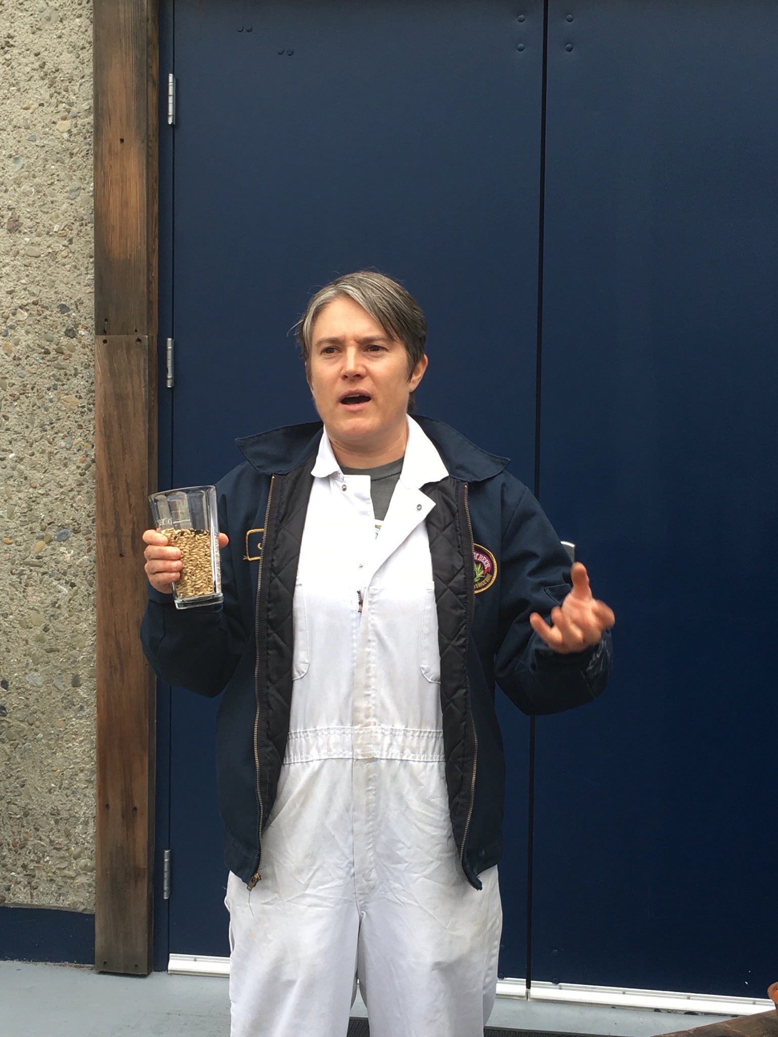 Speaker at Anchor Brewing Company