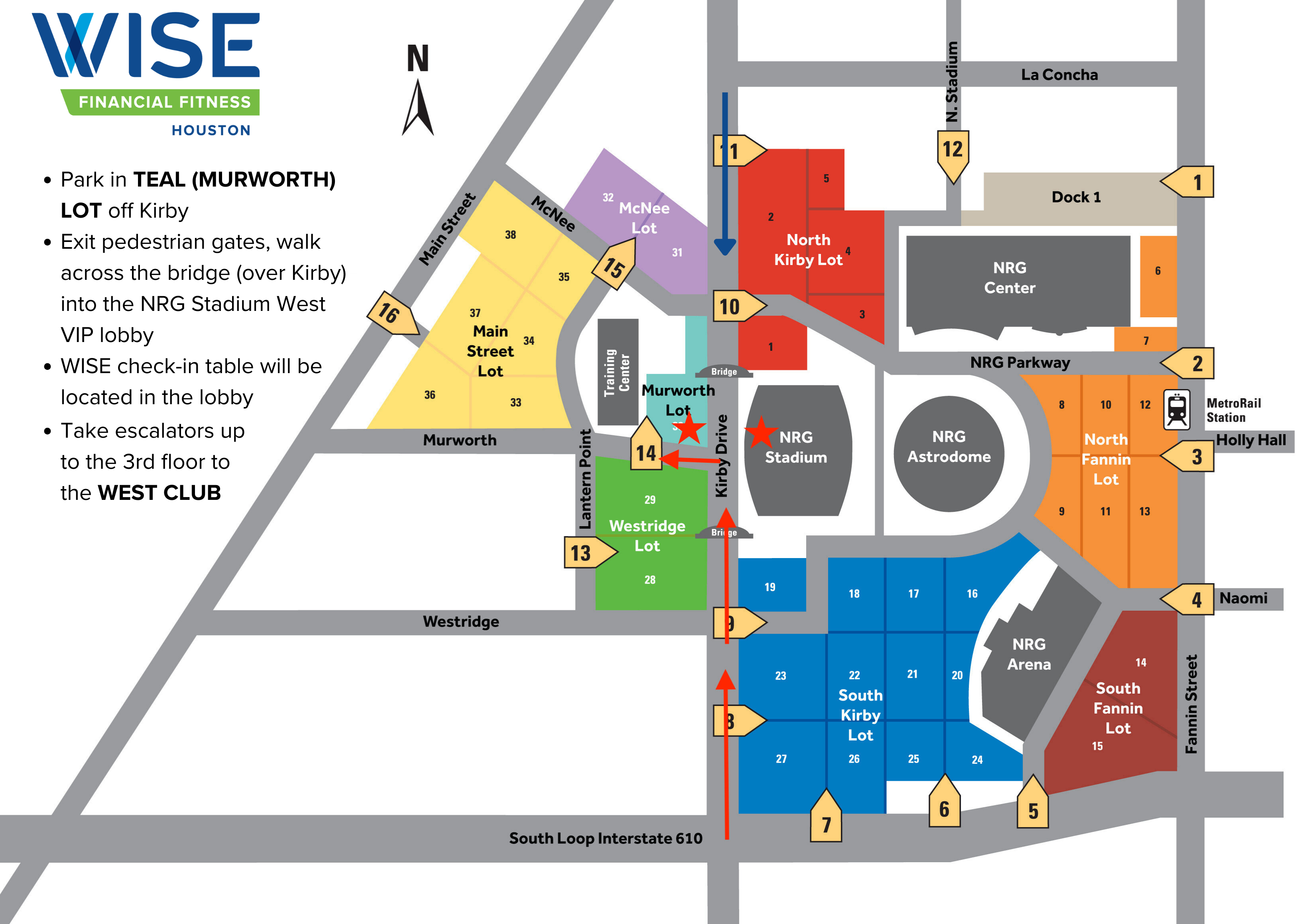 2024 FinFit NRG Parking Map