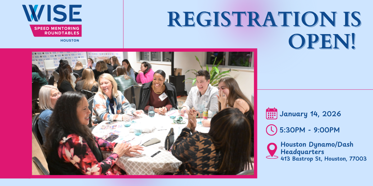 Image of 2026 WISEHou Speed Mentoring Roundtables
