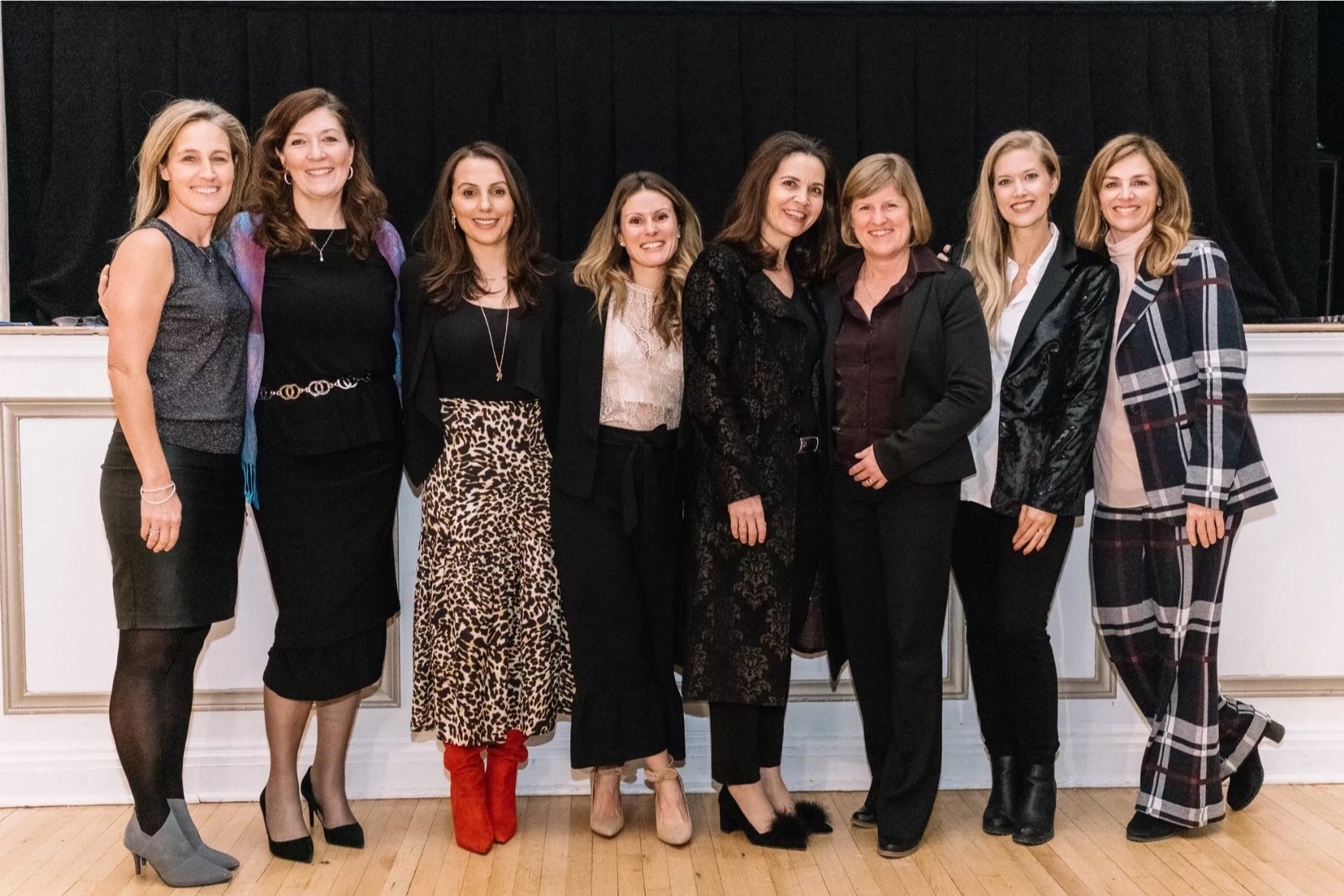 WISE Toronto members at the Be a Champion Anniversary Celebration