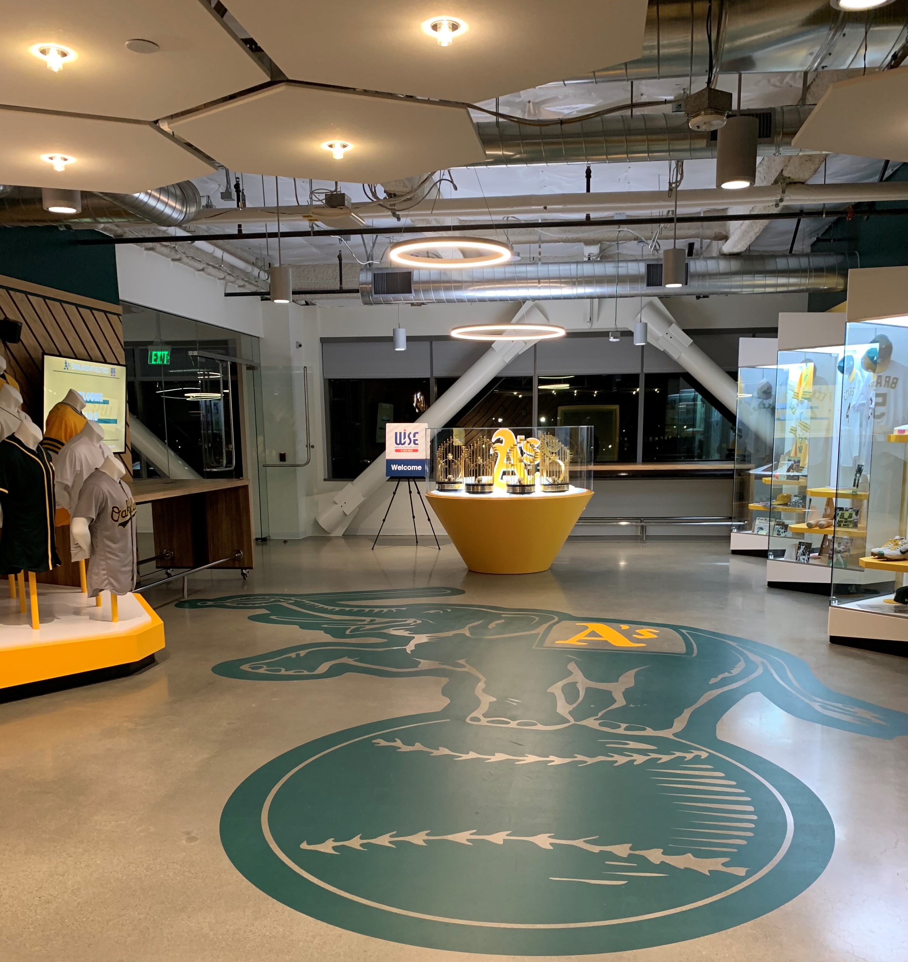 Oakland Athletics lobby