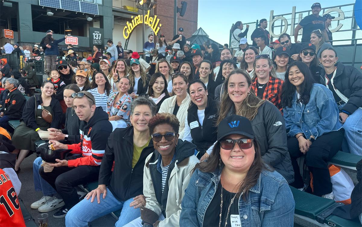 WISE SF Bay Area and Momentum at the ballpark