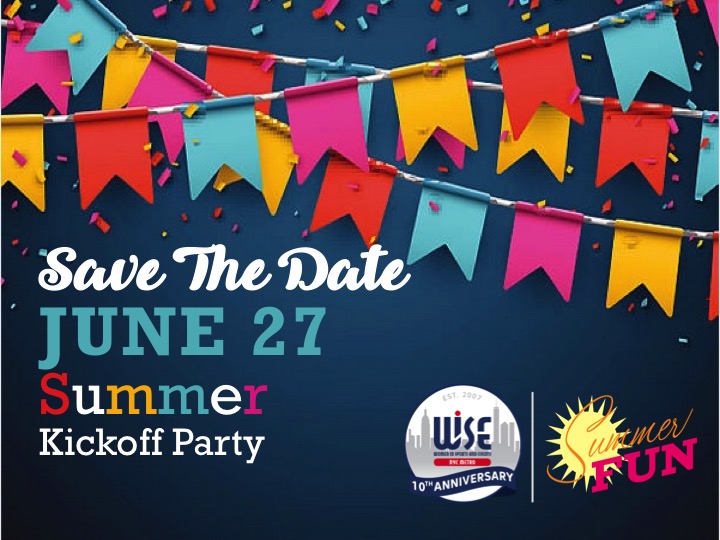 Save the date June 27 Summer Kickoff Party