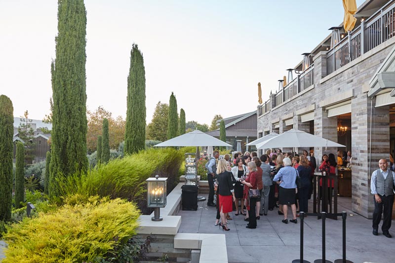 Chapter meeting outdoors